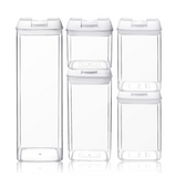 12 Pcs Acrylic Storage Jar Containers