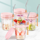 Overnight Oats Glass Jar | Pack of 4