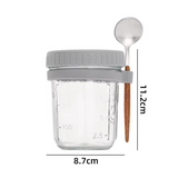 Overnight Oats Glass Jar | Pack of 4