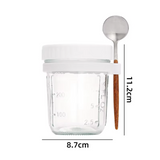 Overnight Oats Glass Jar | Pack of 4