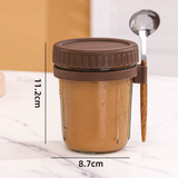 Overnight Oats Glass Jar | Pack of 4