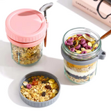 Overnight Oats Glass Jar | Pack of 4