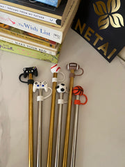 Sporty Straw Toppers
