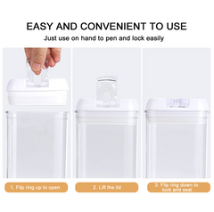 12 Pcs Acrylic Storage Jar Containers
