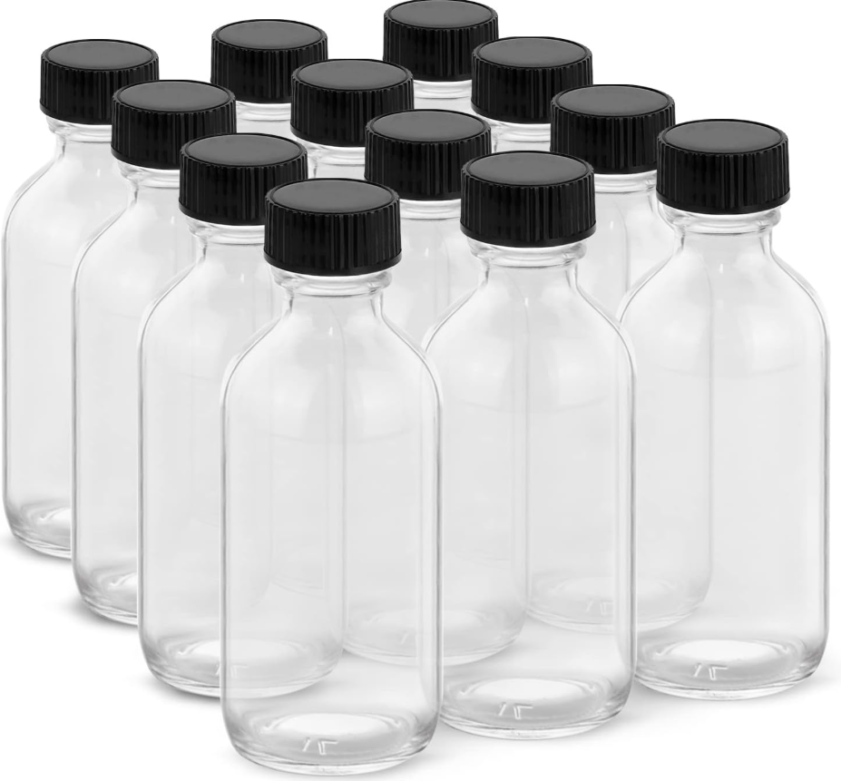 Ginger Shot Bottles | 60mls | 12 Pieces