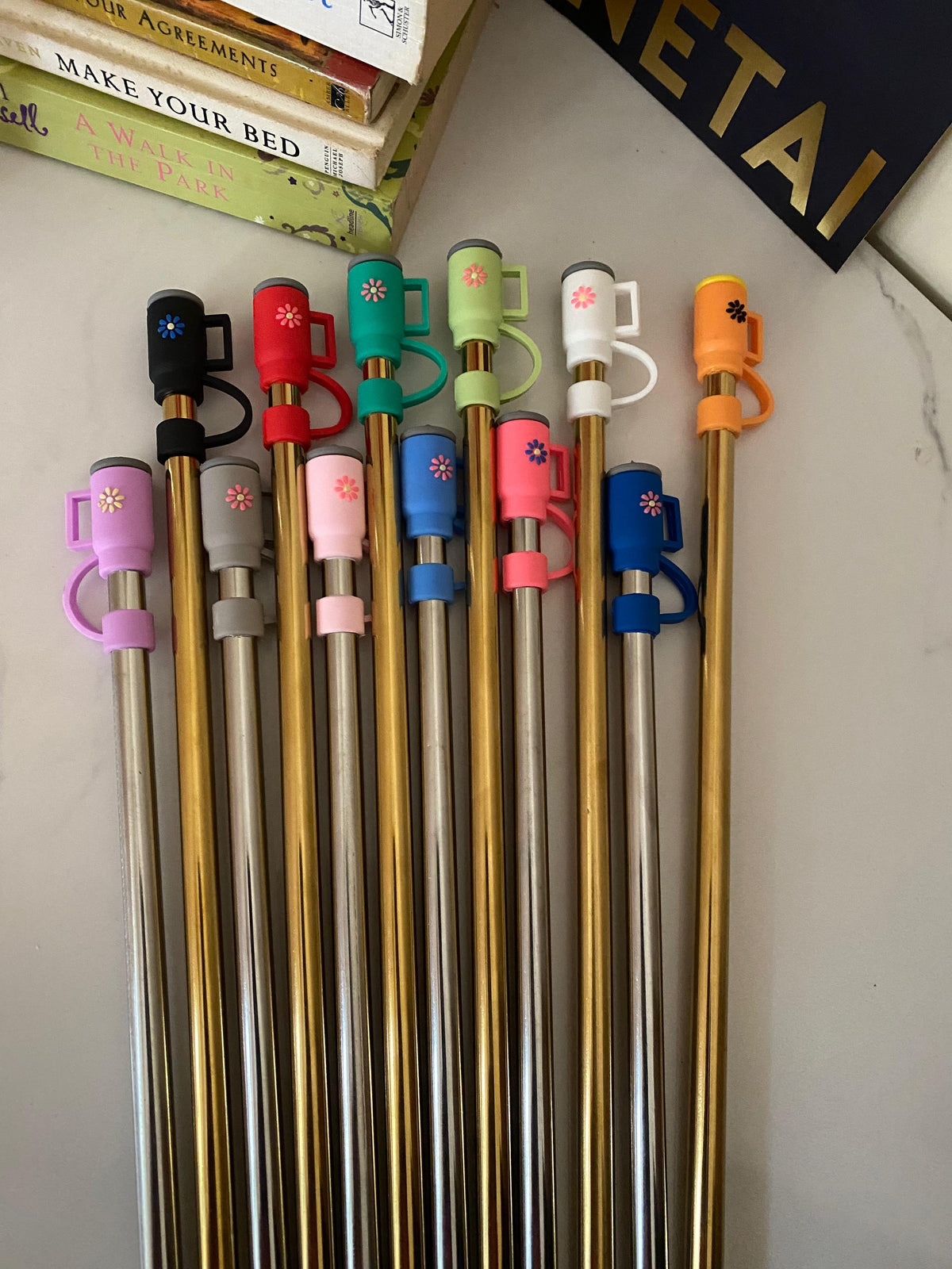 Mini Cup Straw Toppers