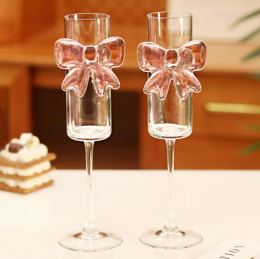 Bow Champagne Flute | Set of 2